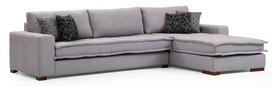 Pirkti Kampinė sofa Hanah Home Lena 560ARE1180, šviesiai pilka, dešininė, 190 x 323 x 85 cm - Photo 1