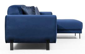 melyna sofa lova - Kampinė sofa Hanah Home Image 560ARE1141, tamsiai mėlyna, dešininė, 169 x 287 x 85 cm - 5 nuotrauka