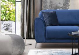 melyna sofa lova - Kampinė sofa Hanah Home Image 560ARE1141, tamsiai mėlyna, dešininė, 169 x 287 x 85 cm - 12 nuotrauka