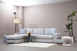 Pirkti Kampinė sofa Hanah Home Loop 14, pilka/šviesiai pilka, kairinė, 332 x 194 x 85 cm - Photo 5