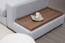 Pirkti Kampinė sofa Hanah Home Loop 14, pilka/šviesiai pilka, kairinė, 332 x 194 x 85 cm - Photo 6