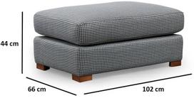 kampines sofos - Kampinė sofa Hanah Home Loop 1, pilka/šviesiai pilka, kairinė, 266 x 95 x 85 cm - 10 nuotrauka