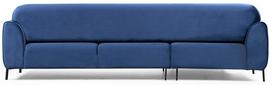melyna sofa lova - Kampinė sofa Hanah Home Image Chl-3R, tamsiai mėlyna, kairinė, 287 x 169 x 85 cm - 4 nuotrauka