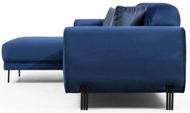 melyna sofa lova - Kampinė sofa Hanah Home Image Chl-3R, tamsiai mėlyna, kairinė, 287 x 169 x 85 cm - 5 nuotrauka