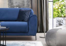melyna sofa lova - Kampinė sofa Hanah Home Image Chl-3R, tamsiai mėlyna, kairinė, 287 x 169 x 85 cm - 8 nuotrauka