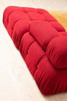 sofa senukai - Kampinė sofa Hanah Home Bubble L1-O1-1R -PUF, raudona, universalus, 190 x 288 x 75 cm - 11 nuotrauka