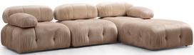 Pirkti Kampinė sofa Hanah Home Bubble L1-O1-1R -PUF, kreminė, universalus, 190 x 288 x 75 cm - Photo 1