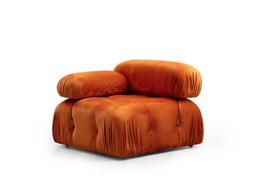 Pirkti Kampinė sofa Hanah Home Bubble L1-O1-1R -PUF, oranžinė, universalus, 190 x 288 x 75 cm - Photo 3