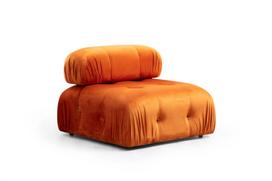 Pirkti Kampinė sofa Hanah Home Bubble L1-O1-1R -PUF, oranžinė, universalus, 190 x 288 x 75 cm - Photo 5