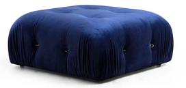minkstas pufas - Kampinė sofa Hanah Home Bubble L1-O1-1R-PUF, mėlyna, dešininė, 190 x 288 x 75 cm - 7 nuotrauka