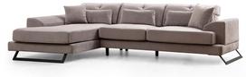 Pirkti Kampinė sofa Hanah Home Frido 560ARE1222, šviesiai pilka, kairinė, 190 x 308 x 92 cm - Photo 1