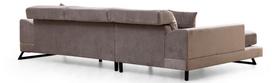 Pirkti Kampinė sofa Hanah Home Frido 560ARE1222, šviesiai pilka, kairinė, 190 x 308 x 92 cm - Photo 2