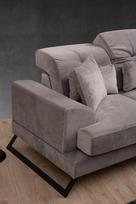 Pirkti Kampinė sofa Hanah Home Frido 560ARE1222, šviesiai pilka, kairinė, 190 x 308 x 92 cm - Photo 6