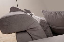 Pirkti Kampinė sofa Hanah Home Frido 560ARE1222, šviesiai pilka, kairinė, 190 x 308 x 92 cm - Photo 7