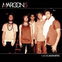 CD Maroon 5 - 1.22.03.Acoustic