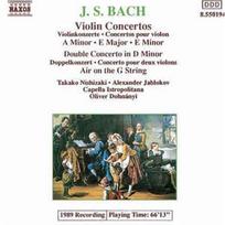 CD J.S. Bach & Takako Nishizaki & Alexander Jablokov & Capella Istropolitana & Oliver Dohnányi - Violin Concertos A Minor · E Major · E Minor, Double Concerto In D Minor, Air On The G String