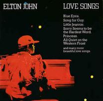 CD Elton John - Love Songs