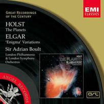CD Holst & Elgar & Sir Adrian Boult & London Philharmonic & London Symphony Orchestras - The Planets / ‘Enigma’ Variations