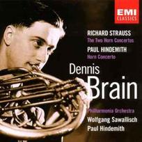CD Dennis Brain & Wolfgang Sawallisch & Philharmonia Orchestra & Richard Strauss & Paul Hindemith - Richard Strauss & Hindemith Horn Concertos