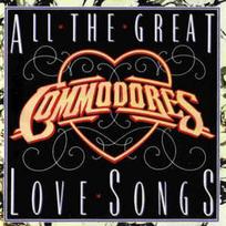 CD Commodores - All The Great Love Songs