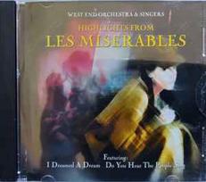 CD West End Orchestra & Singers - Highlights From Les Miserables