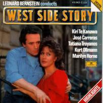 CD Leonard Bernstein & Kiri Te Kanawa & Tatiana Troyanos & Marilyn Horne & José Carreras & Kurt Ollmann - West Side Story - Highlights