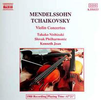 CD Mendelssohn & Tchaikovsky & Takako Nishizaki & Slovak Philharmonic & Kenneth Jean - Violin Concertos