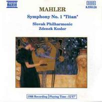 CD Mahler & Slovak Philharmonic & Zdenek Kosler - Symphony No. 1 "Titan"