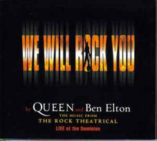 CD Queen & Ben Elton - We Will Rock You - The Music From The Rock Theatrical - Live At The Dominion
