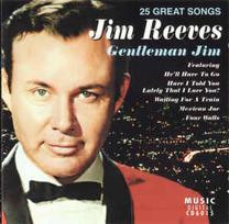 Pirkti CD Jim Reeves - Gentleman Jim - 25 Great Songs - Photo 1
