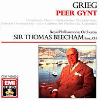 CD Grieg & Royal Philharmonic Orchestra & Sir Thomas Beecham Bart., CH - Grieg: Peer Gynt, etc.
