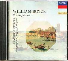 CD William Boyce & The Academy Of St. Martin-in-the-Fields & Neville Marriner - 8 Symphonies