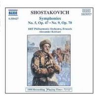 CD Shostakovich & BRT Philharmonic Orchestra, Brussels & Alexander Rahbari - Symphonies Nos. 5 And 9