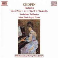 CD Chopin & Irina Zaritzkaya - Preludes / Variations Brilliantes