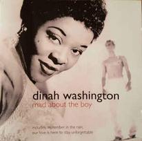 CD Dinah Washington - Mad About The Boy