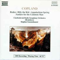 CD Copland & Czechoslovak Radio Symphony Orchestra (Bratislava) & Stephen Gunzenhauser - Rodeo • Billy The Kid • Appalachian Spring • Fanfare For The Common Man