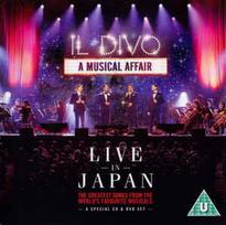 CD Il Divo - A Musical Affair - Live In Japan