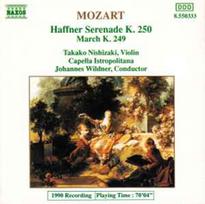 CD Mozart & Takako Nishizaki & Capella Istropolitana & Johannes Wildner - Haffner Serenade K. 250 / March K. 249