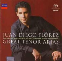 CD Juan Diego Flórez & Orchestra Sinfonica Di Milano Giuseppe Verdi & Carlo Rizzi - Great Tenor Arias