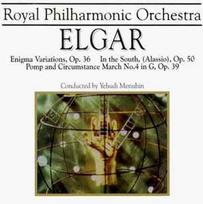 CD Elgar & Royal Philharmonic Orchestra & Yehudi Menuhin - Enigma Variations, Op.36, In The South, (Alassio) Op.50, Pomp And Circumstance March No.4 In G, Op.39
