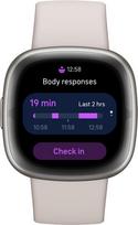 fitbit sense - Fitbit Sense 2 Lunar White/Platinum - 6 nuotrauka