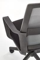 office chair - Halmar Office Chair Lovren Black/Grey - 4 nuotrauka