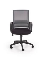 office chair - Halmar Office Chair Lovren Black/Grey - 6 nuotrauka
