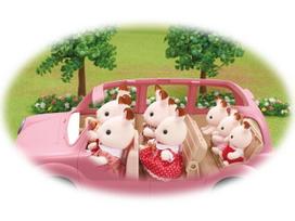 geliniai akumuliatoriai - Žaislinis automobilis Epoch Sylvanian Families 5535 - 6 nuotrauka