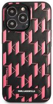 apple iphone 13 pink - Karl Lagerfeld "Karl Lagerfeld Monogram Plaque Case iPhone 13 Pro Max" Pink - 3 nuotrauka