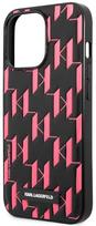 apple iphone 13 pink - Karl Lagerfeld "Karl Lagerfeld Monogram Plaque Case iPhone 13 Pro Max" Pink - 5 nuotrauka