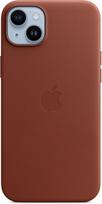 apple 15 with magsafe - APPLE iPhone 14 Plus Leather Case with MagSafe - Umber - 1 nuotrauka