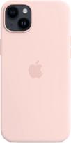 apple iphone 14 silicone case with magsafe - Apple "Silicone Case with MagSafe iPhone 14 Plus (MPT73ZM/ A)" Chalk Pink - 3 nuotrauka