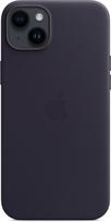 odiniai telefonu deklai - Apple "Leather Case with MagSafe iPhone 14 Plus (MPPC3ZM/ A)" Ink - 2 nuotrauka