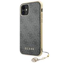 iphone 13 telefono deklas guess - Guess "GUHCP13MGF4GGR 4G Charms Cover iPhone 13" Grey - 2 nuotrauka